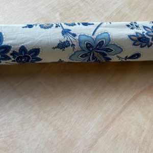 Floral Door Draft Stopper: Cotton Breeze Blocker